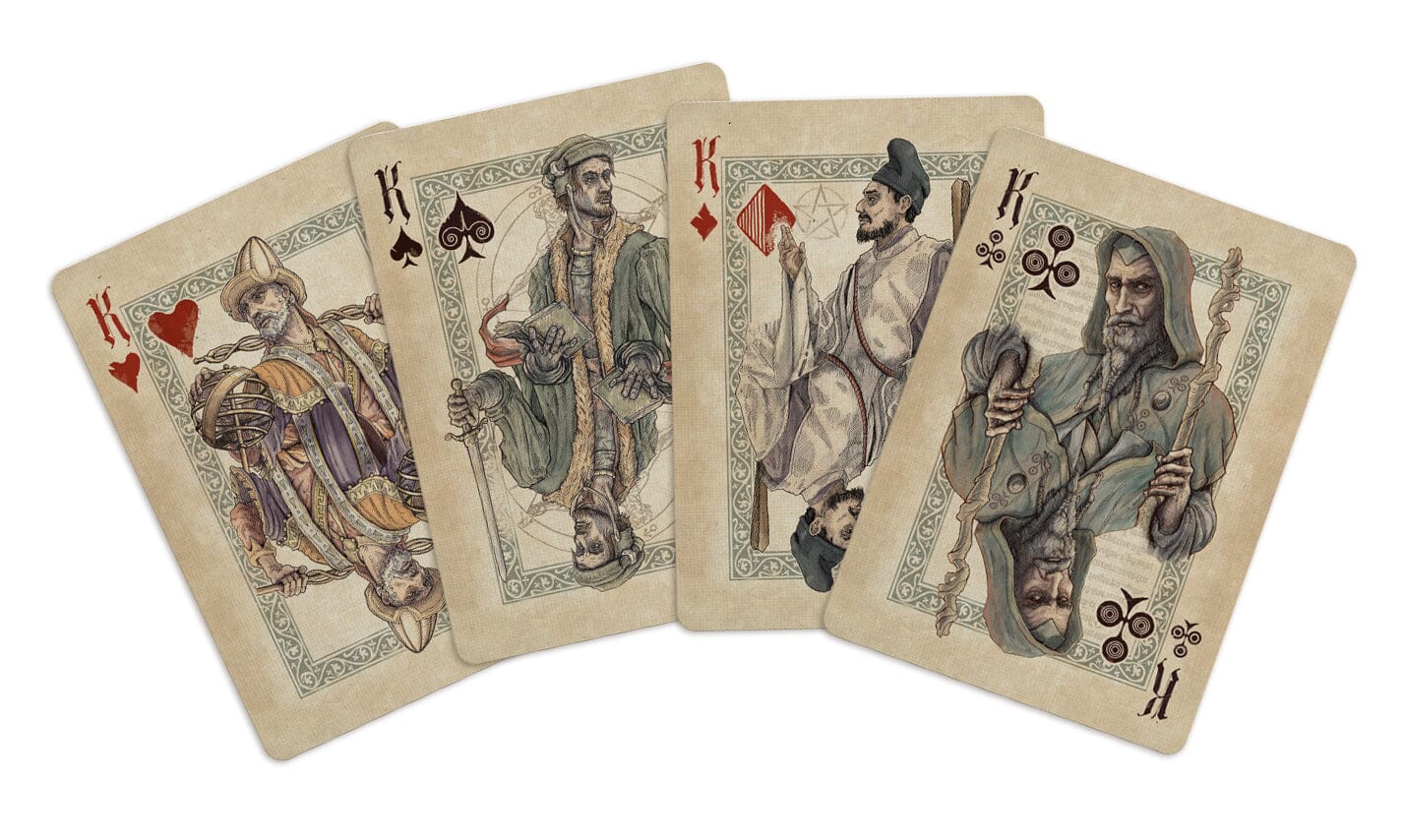 Bicycle Wizards, Witches & Warlocks Playing Cards Gent Supply Co. 