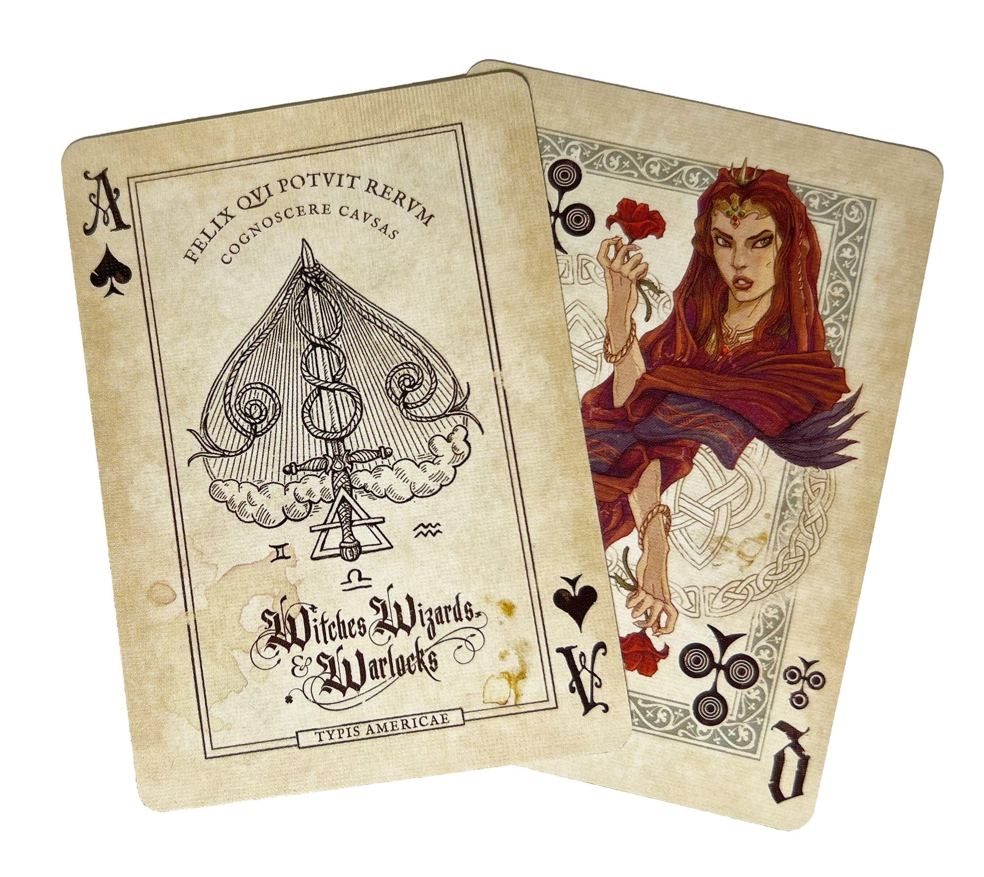 Bicycle Wizards, Witches & Warlocks Playing Cards Gent Supply Co. 