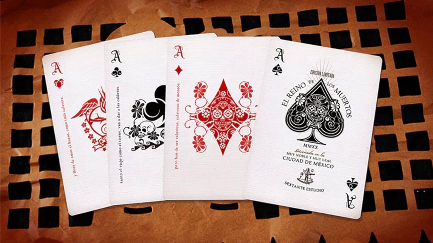 El Reino De Los Muertos Playing Cards- Expert Edition Gent Supply Co. 