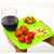 Wine & Food Party Plates – Set of 4 Colorful Stemware Holder Plates Gent Supply Co. 