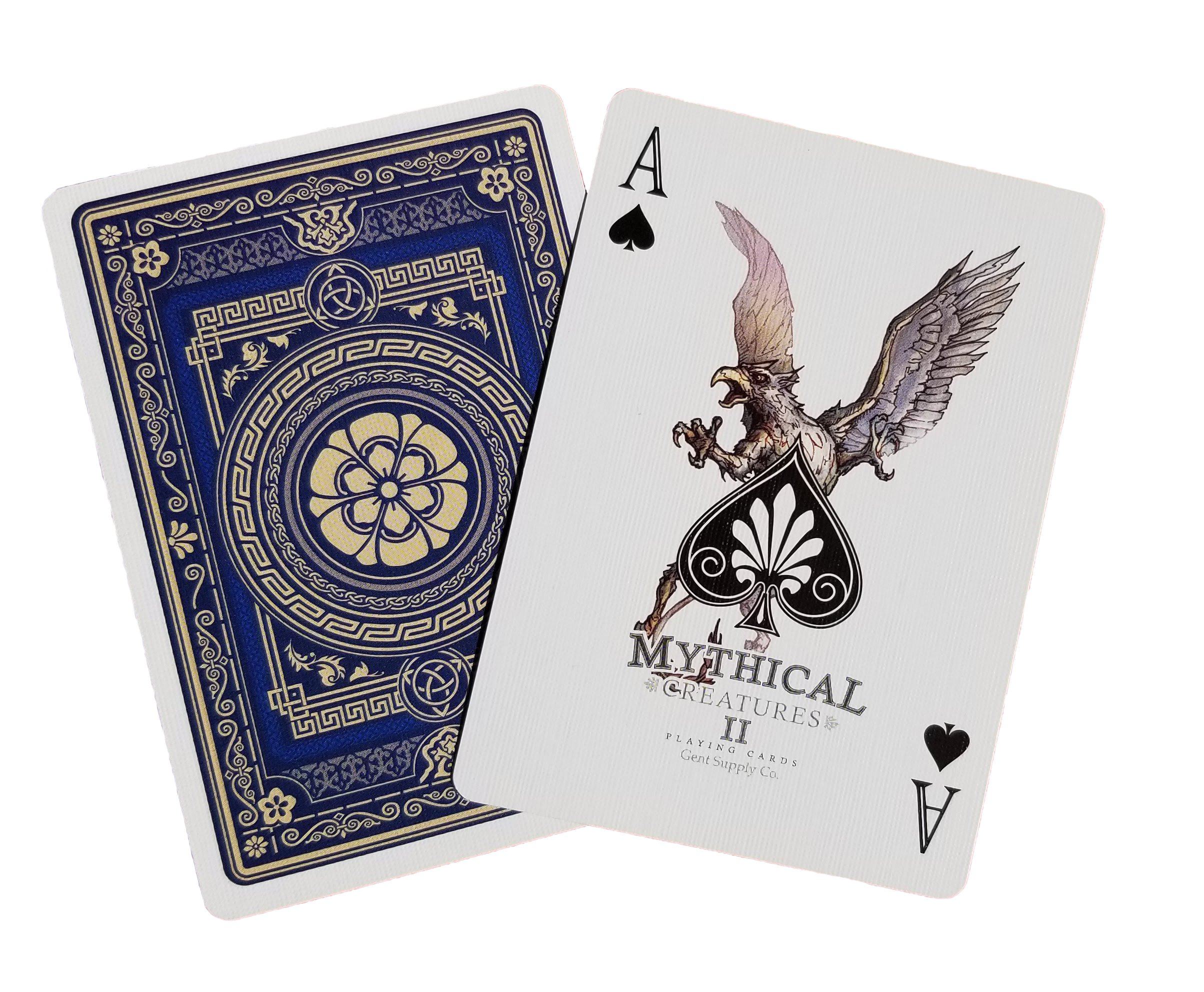 Harry Potter Green Slytherin Playing Cards - Gent Supply Co.