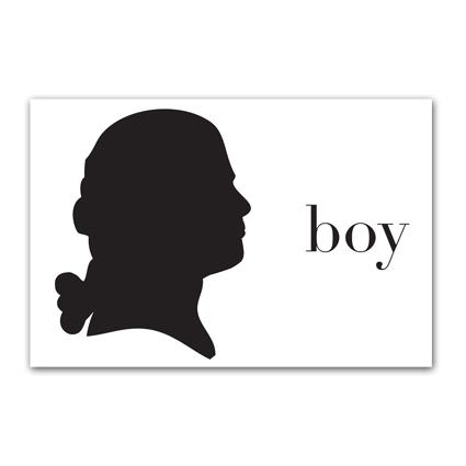 Boy and Girl Paper Placemat Pad Gent Supply Co. 