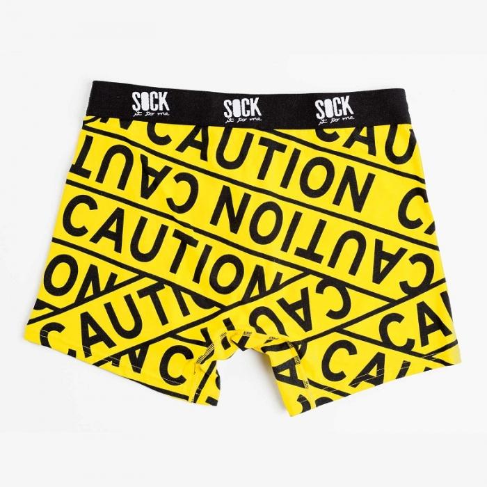 Caution Men Underwear Sock it to me 