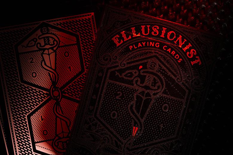 Ellusionist Deck: Black Anniversary Edition Playing Cards Gent Supply Co. 