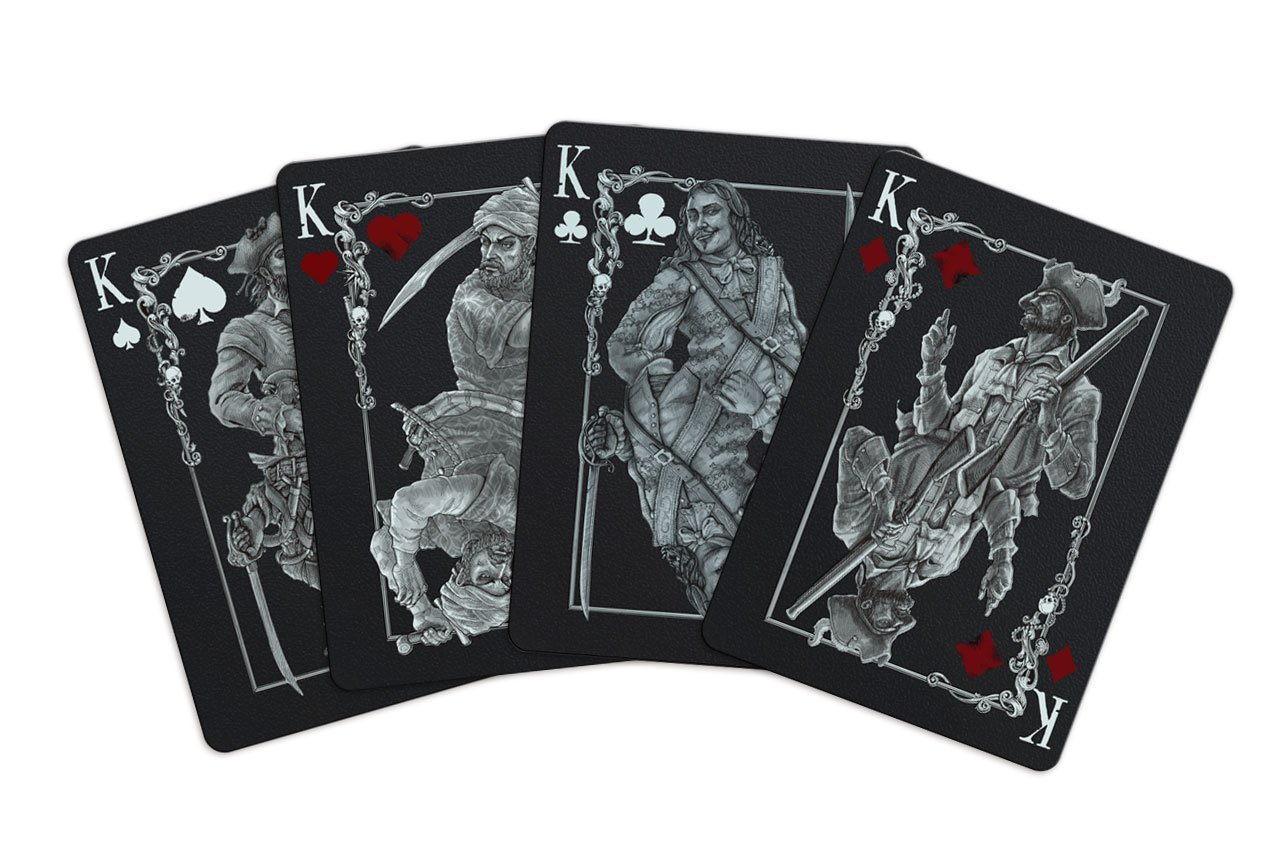 Black Playing Cards - Gent Supply Co., playing cards 