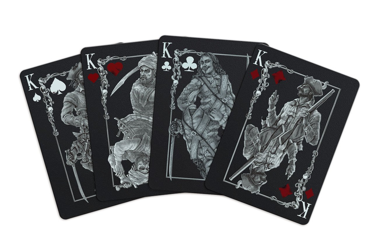 Gents of Fortune Playing Cards Black Flag Edition Gent Supply Co. 