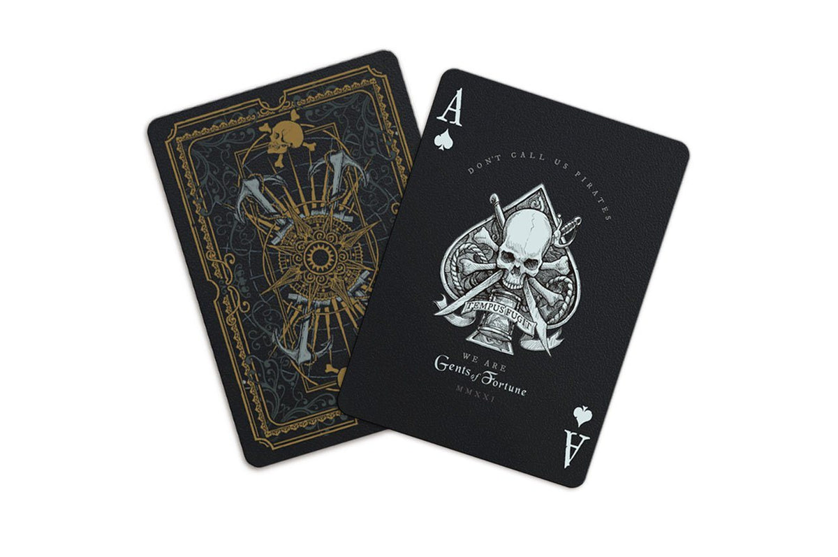 Gents of Fortune Playing Cards Black Flag Edition Gent Supply Co. 