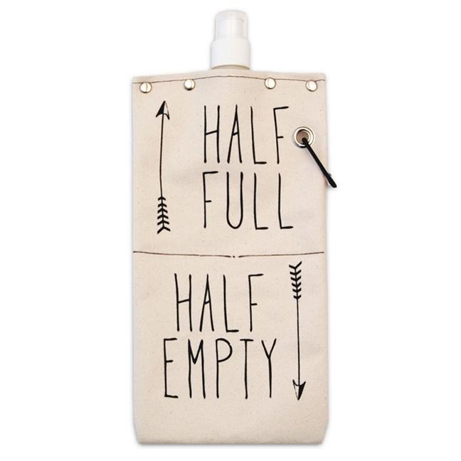 Half Full Half Empty Wine To Go Tote Gent Supply Co. 