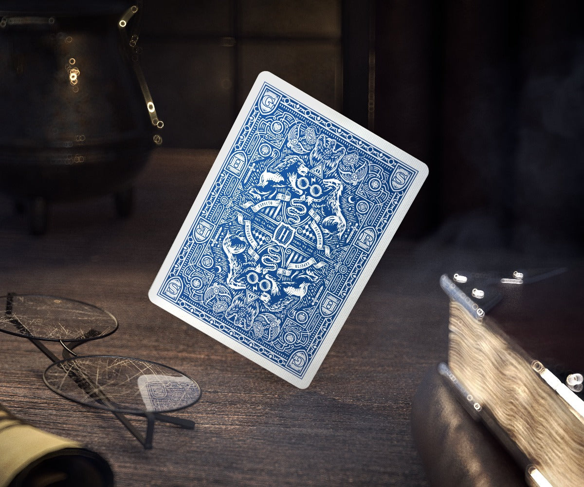 Harry Potter Blue Ravenclaw Playing Cards Gent Supply Co. 