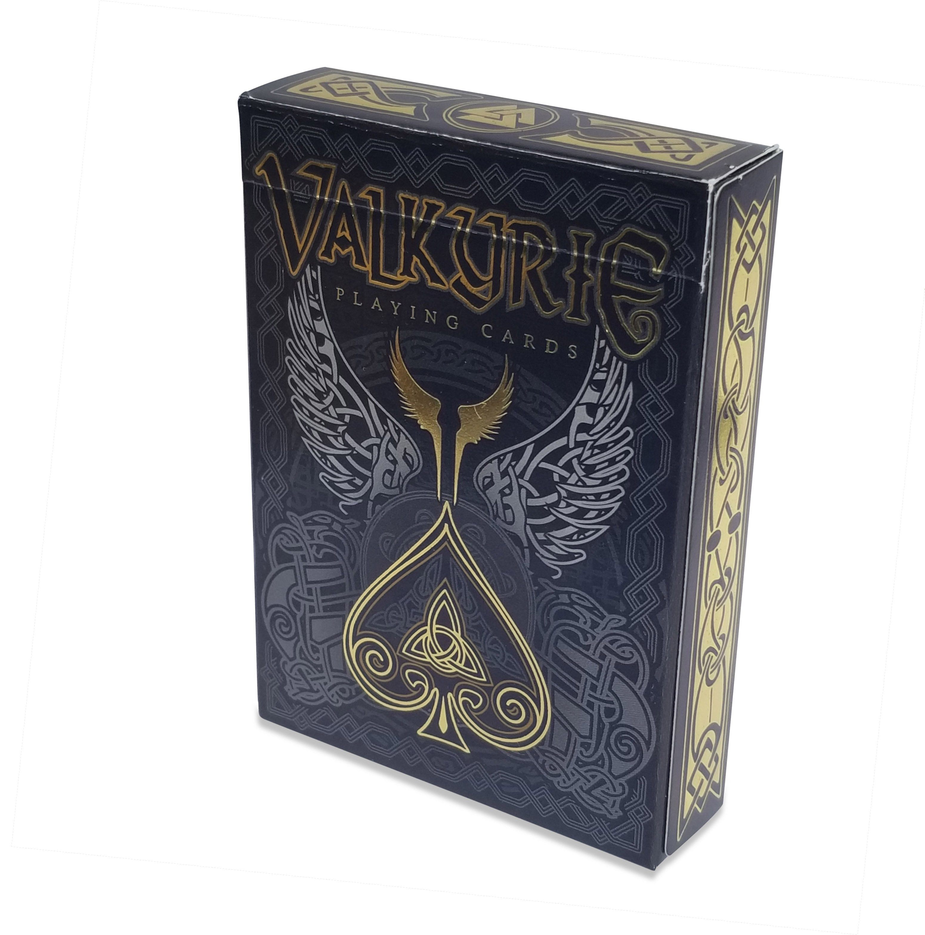 Gent Supply Plastic Waterproof Mythical Creatures II (All New Creatures) Black Silver & Gold Edition Playing Cards